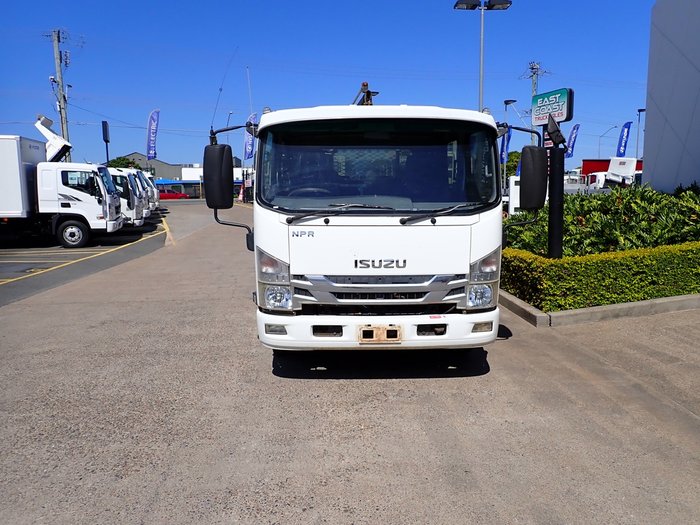 2016 ISUZU NPR 75-190 WHITE