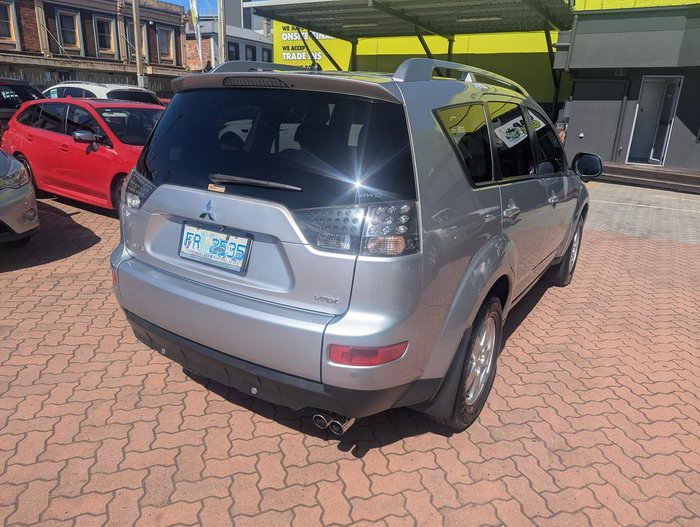 2007 Mitsubishi Outlander VR-X ZG MY07 4X4 On Demand Cool Silver