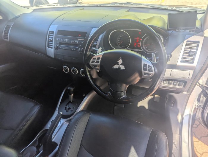 2007 Mitsubishi Outlander VR-X ZG MY07 4X4 On Demand Cool Silver