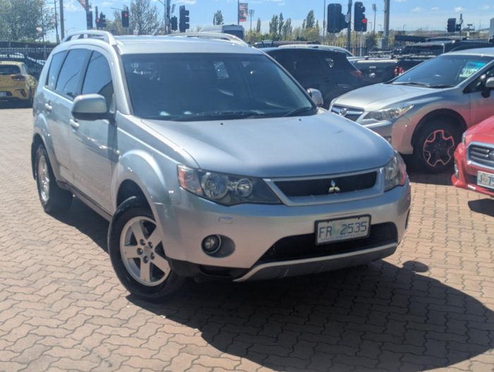 2007 Mitsubishi Outlander VR-X ZG MY07 4X4 On Demand Cool Silver