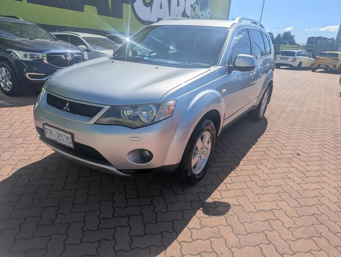 2007 Mitsubishi Outlander VR-X ZG MY07 4X4 On Demand Cool Silver
