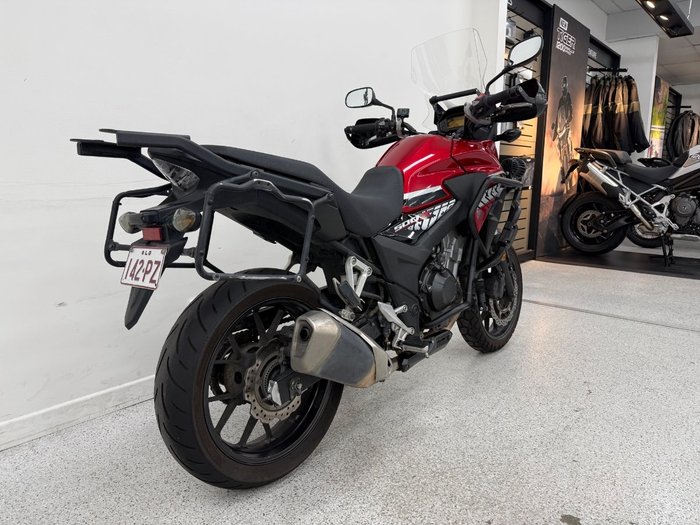 2017 Honda CB500X Red