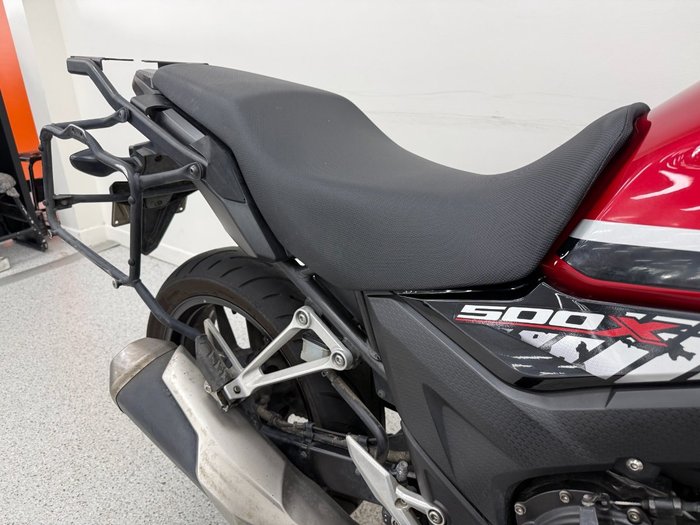 2017 Honda CB500X Red