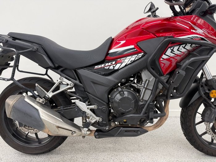 2017 Honda CB500X Red