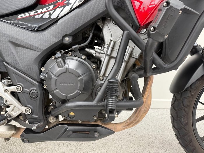 2017 Honda CB500X Red