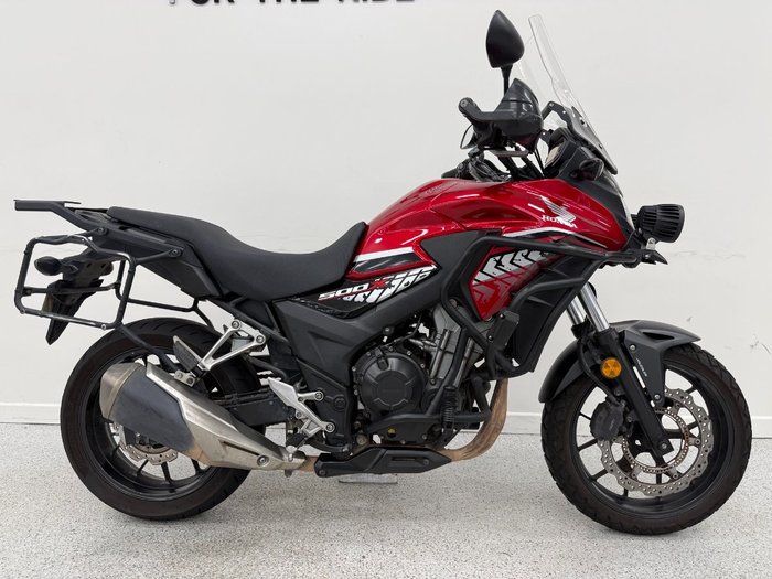 2017 Honda CB500X Red