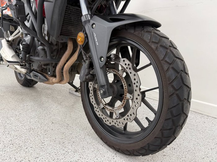 2017 Honda CB500X Red