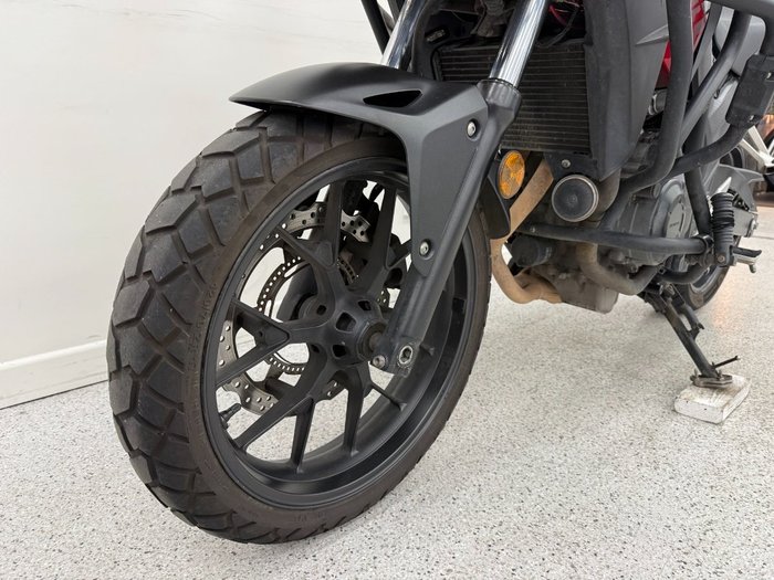 2017 Honda CB500X Red