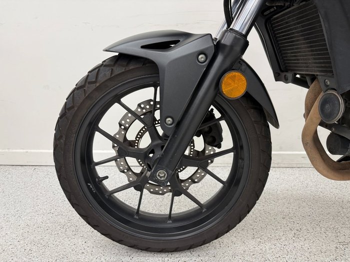 2017 Honda CB500X Red