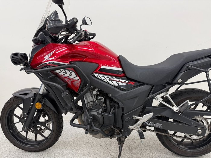2017 Honda CB500X Red