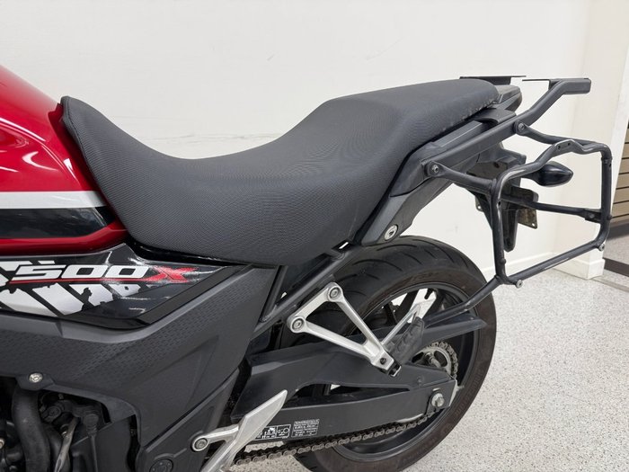 2017 Honda CB500X Red