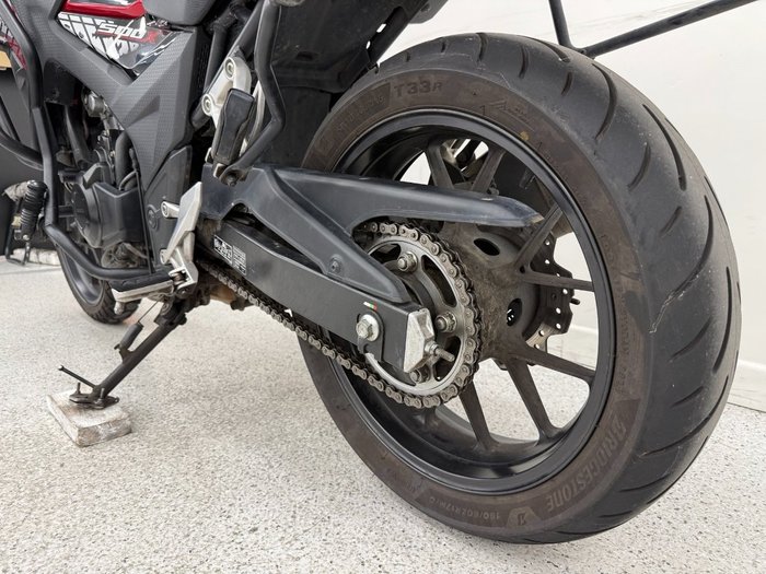 2017 Honda CB500X Red