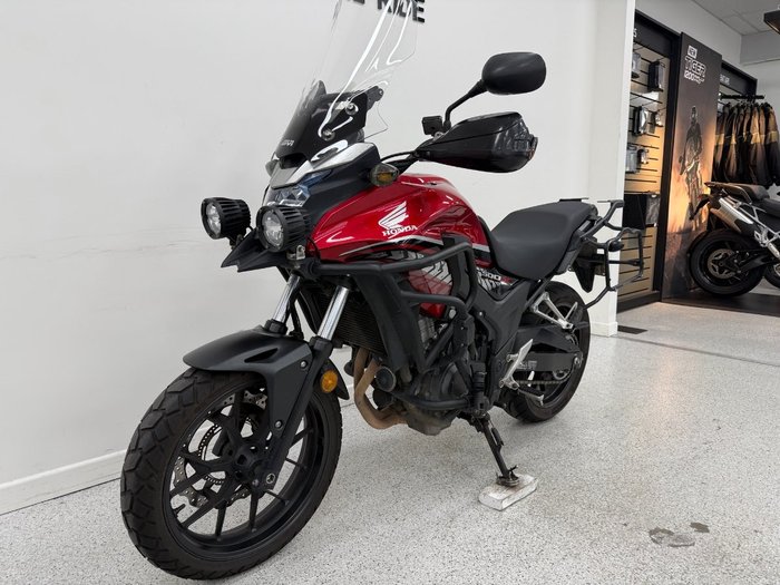 2017 Honda CB500X Red
