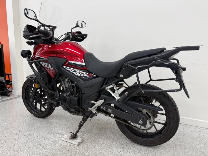 2017 Honda CB500X Red