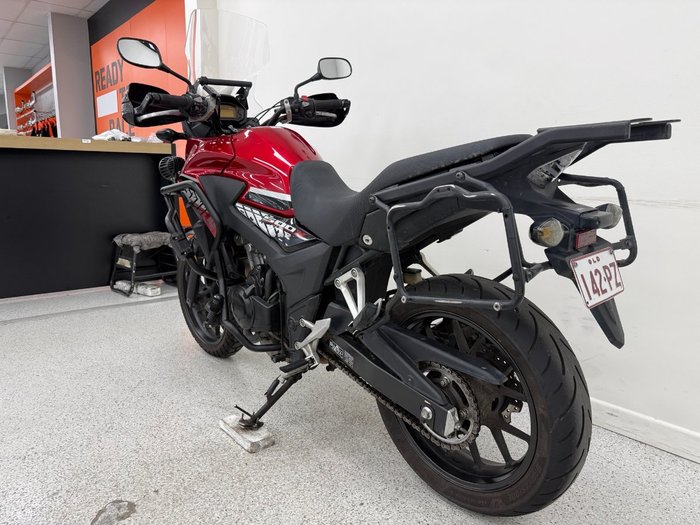 2017 Honda CB500X Red