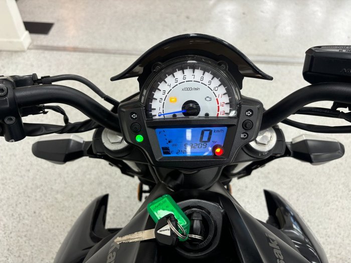 2012 Kawasaki ER-6n Black