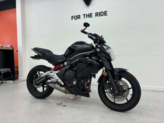 2012 Kawasaki ER-6n Black