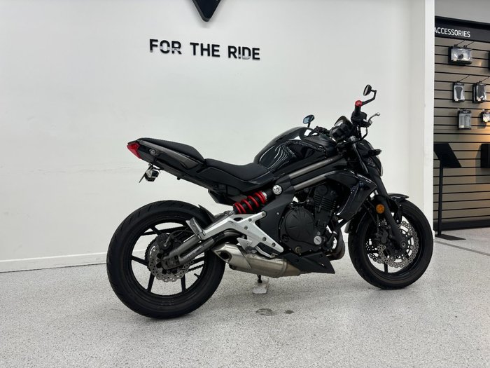 2012 Kawasaki ER-6n Black