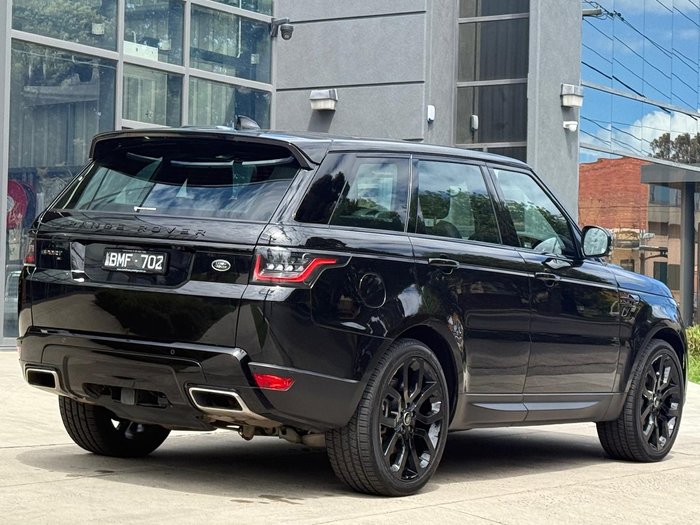 2021 Land Rover Range Rover Sport DI6 183kW SE L494 MY21.5 4X4 Constant Santorini Black