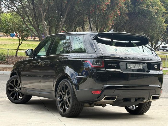 2021 Land Rover Range Rover Sport DI6 183kW SE L494 MY21.5 4X4 Constant Santorini Black