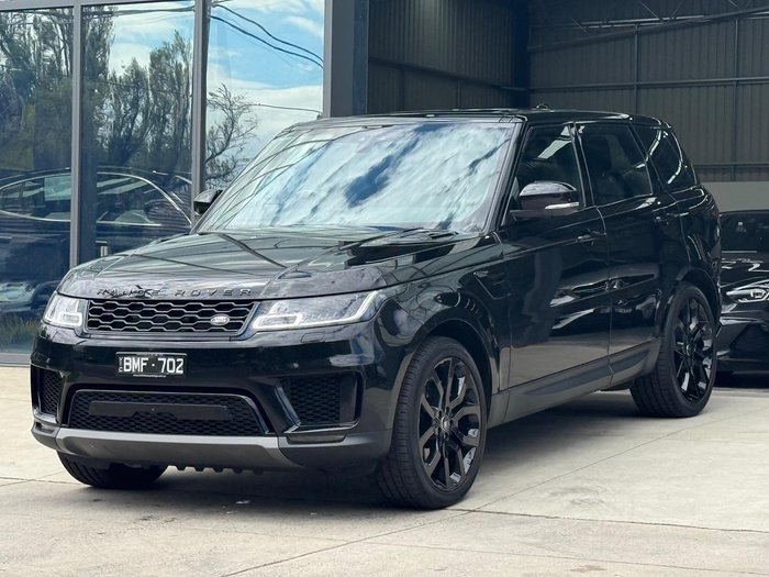 2021 Land Rover Range Rover Sport DI6 183kW SE L494 MY21.5 4X4 Constant Santorini Black