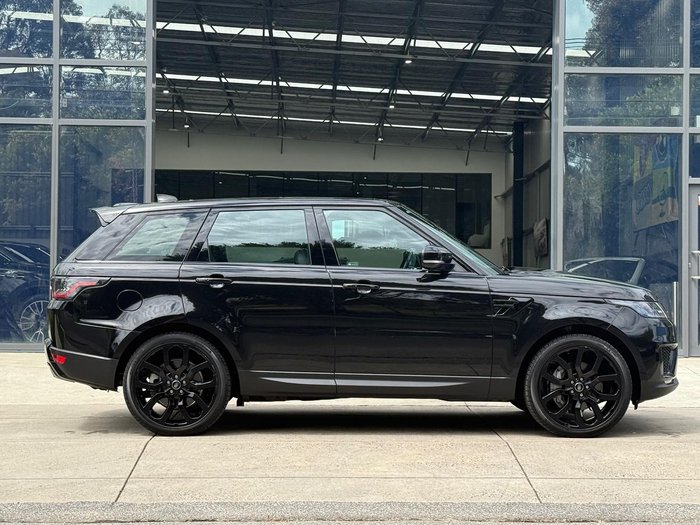 2021 Land Rover Range Rover Sport DI6 183kW SE L494 MY21.5 4X4 Constant Santorini Black