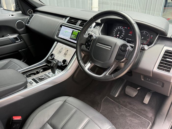 2021 Land Rover Range Rover Sport DI6 183kW SE L494 MY21.5 4X4 Constant Santorini Black