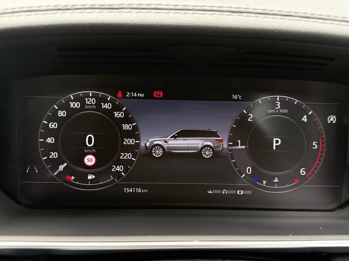 2021 Land Rover Range Rover Sport DI6 183kW SE L494 MY21.5 4X4 Constant Santorini Black