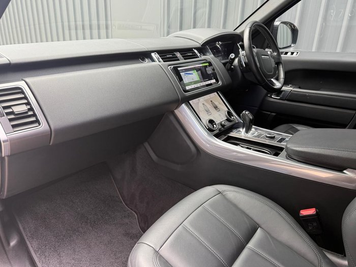 2021 Land Rover Range Rover Sport DI6 183kW SE L494 MY21.5 4X4 Constant Santorini Black