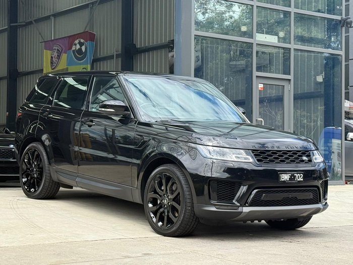2021 Land Rover Range Rover Sport DI6 183kW SE L494 MY21.5 4X4 Constant Santorini Black