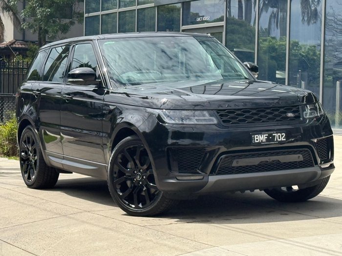 2021 Land Rover Range Rover Sport DI6 183kW SE L494 MY21.5 4X4 Constant Santorini Black