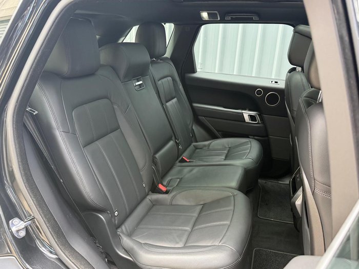 2021 Land Rover Range Rover Sport DI6 183kW SE L494 MY21.5 4X4 Constant Santorini Black