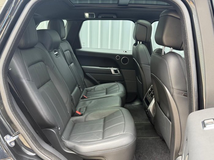 2021 Land Rover Range Rover Sport DI6 183kW SE L494 MY21.5 4X4 Constant Santorini Black