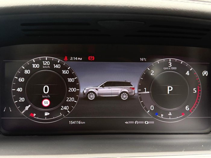 2021 Land Rover Range Rover Sport DI6 183kW SE L494 MY21.5 4X4 Constant Santorini Black