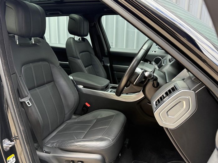 2021 Land Rover Range Rover Sport DI6 183kW SE L494 MY21.5 4X4 Constant Santorini Black