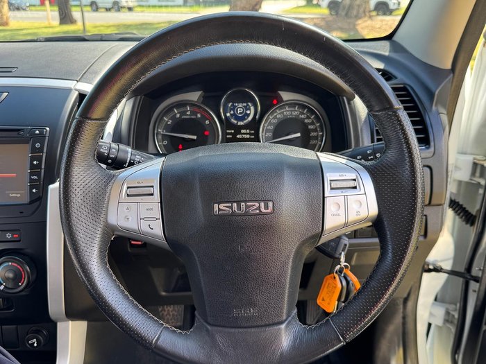 2020 Isuzu MU-X LS-M MY19 4X4 Dual Range WHITE