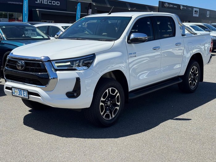 2020 Toyota Hilux SR5 GUN126R 4X4 Dual Range White