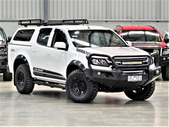 2019 Holden Colorado LS RG MY20 4X4 Dual Range Summit White
