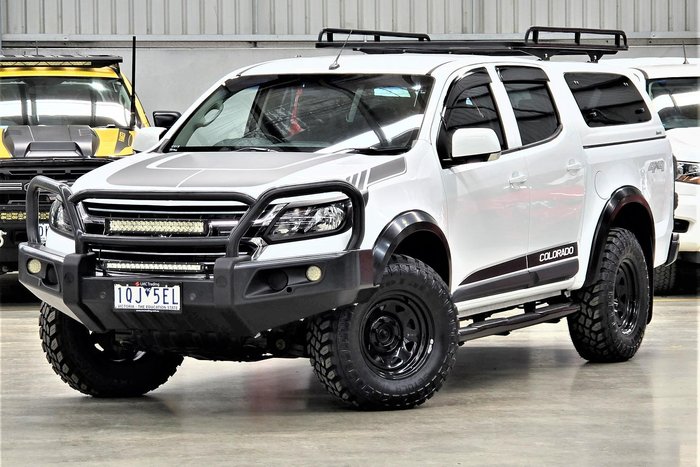 2019 Holden Colorado LS RG MY20 4X4 Dual Range Summit White