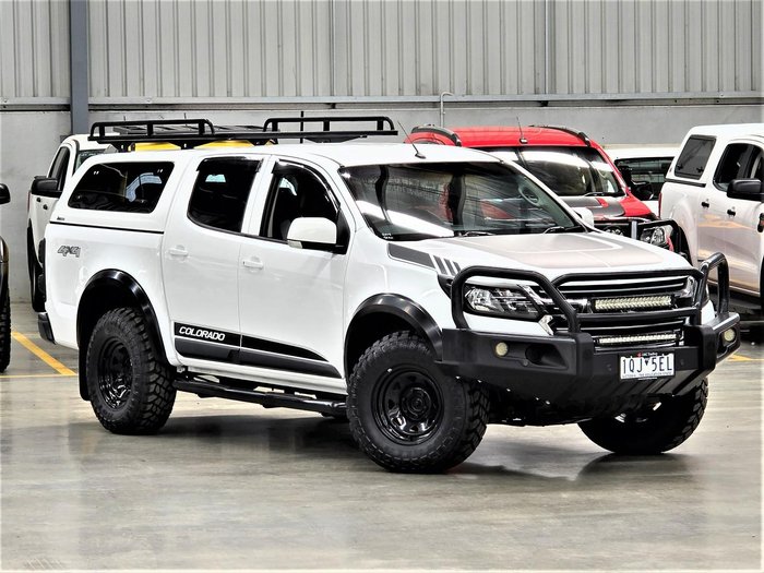 2019 Holden Colorado LS RG MY20 4X4 Dual Range Summit White
