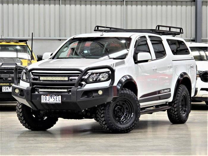 2019 Holden Colorado LS RG MY20 4X4 Dual Range Summit White