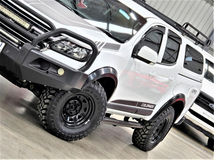 2019 Holden Colorado LS RG MY20 4X4 Dual Range Summit White