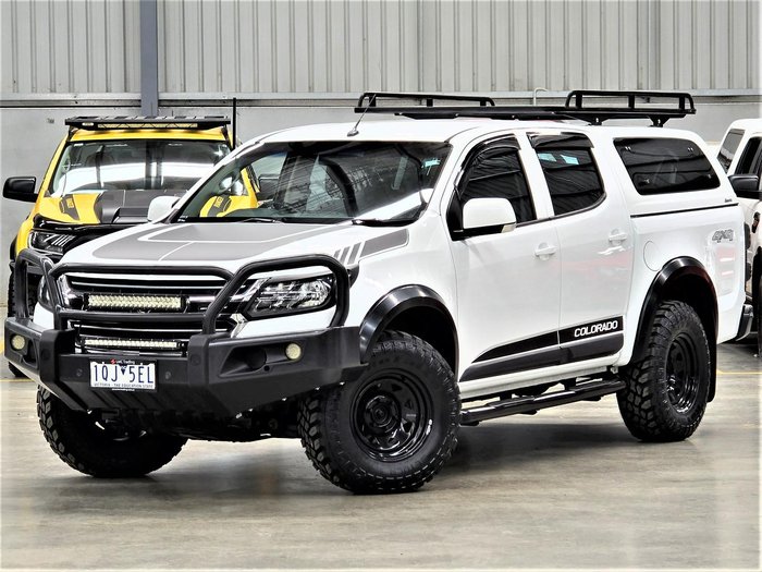 2019 Holden Colorado LS RG MY20 4X4 Dual Range Summit White