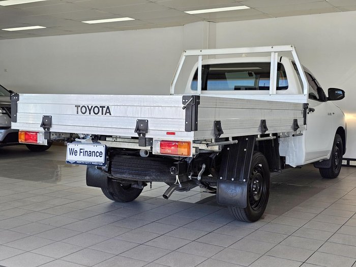 2024 Toyota Hilux Workmate TGN121R 4x2 Glacier White