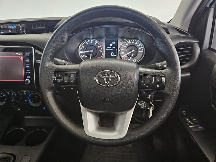 2024 Toyota Hilux Workmate TGN121R 4x2 Glacier White