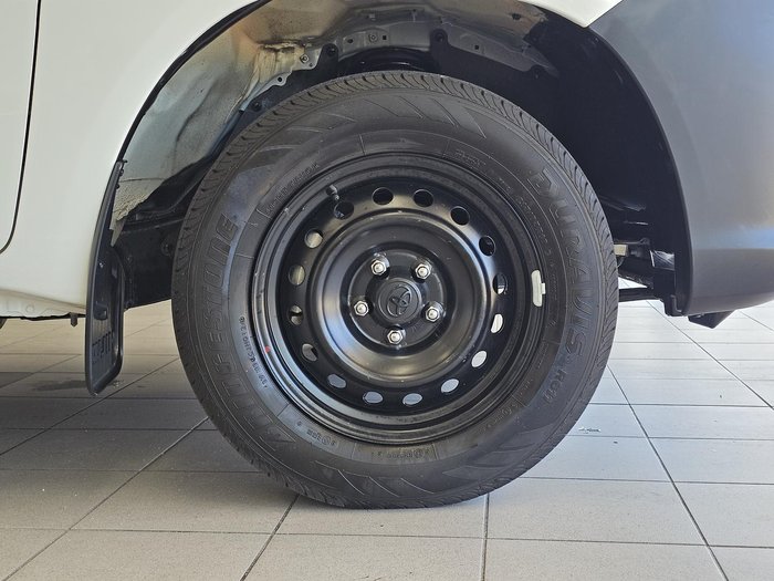 2024 Toyota Hilux Workmate TGN121R 4x2 Glacier White