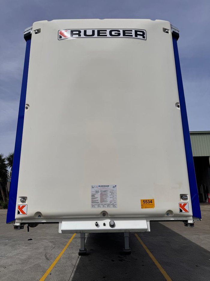 2013 Krueger St3 22 Pallet Sd Curtain Sider