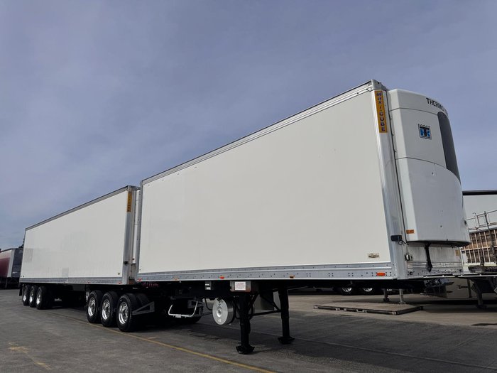 2016 Maxitrans St3 34 Pallet -18 High Cube Reefer B Double 