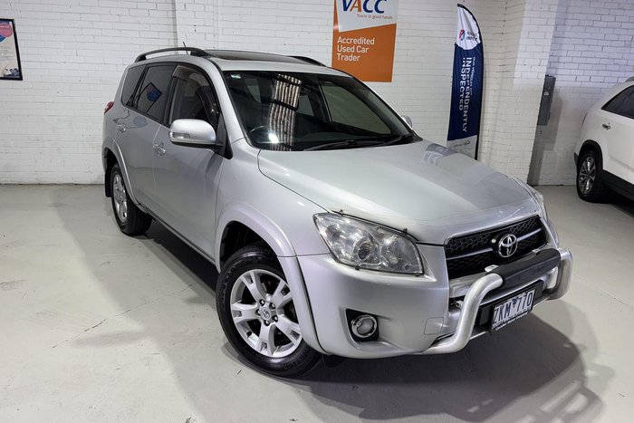 2012 Toyota RAV4 Cruiser L ACA33R MY12 4X4 On Demand Silver Pearl