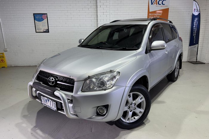2012 Toyota RAV4 Cruiser L ACA33R MY12 4X4 On Demand Silver Pearl